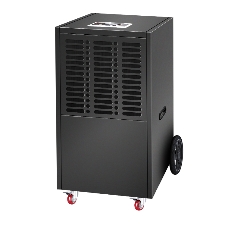 ACF-148E 玄雅黑色款工業除濕機-大腳輪款地下室除濕機,倉庫儲藏室智能抽濕機首選除濕機，強效除濕